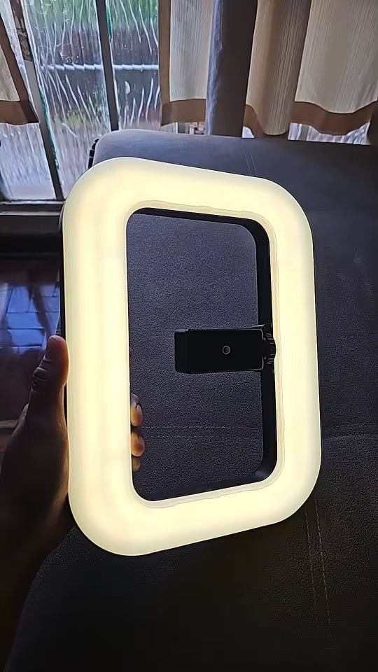 Anneau lumineux LED rechargeable pour téléphone portable